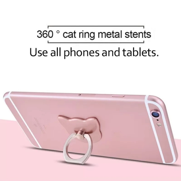 2 x 10 New Finger Ring Mobile Phone. Color Red, Rose - Picture 8 of 8